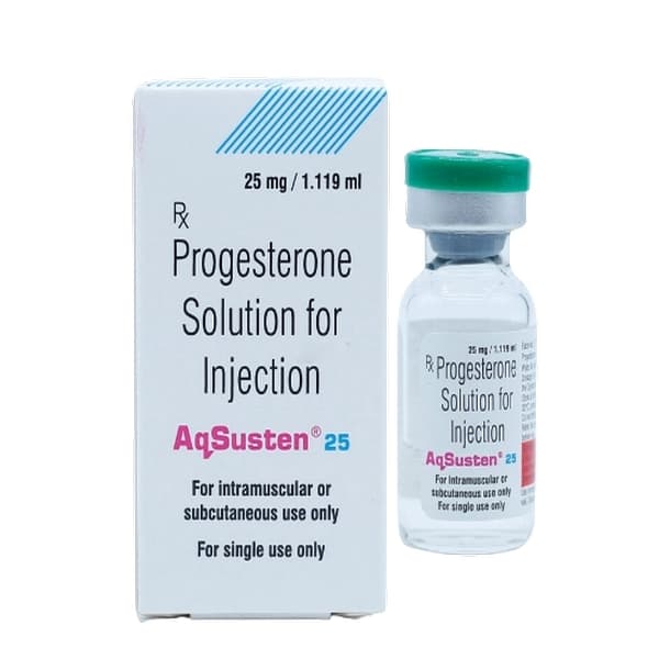 Aqsusten 25mg Injection - Progesterone 25mg