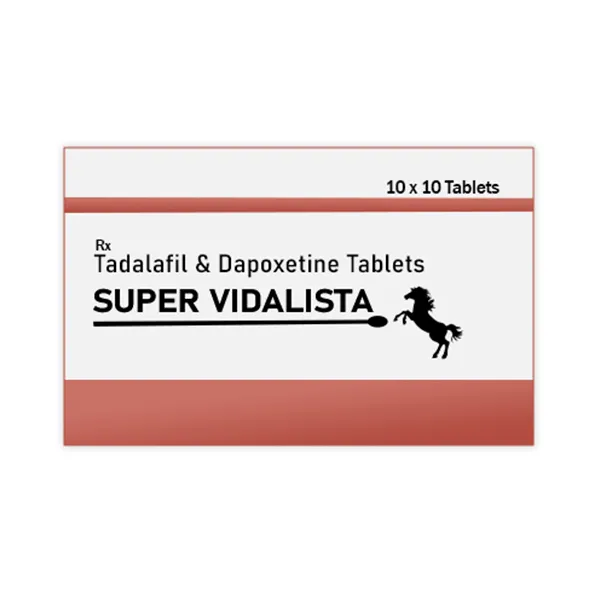 Super Vidalista (Tadalafil/Dapoxetine)