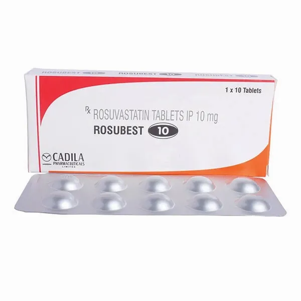 Rosuvastatin 10 mg (Rosubest)