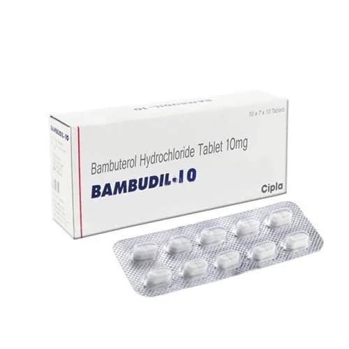 Bambudil 10 - Bambuterol Tablet 10mg