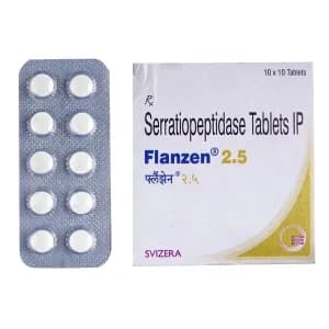 Flanzen 2.5 mg - Serratiopeptidase