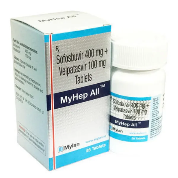 MYHEP ALL 400/100Mg – SOFOSBUVIR/VELPATASVIR