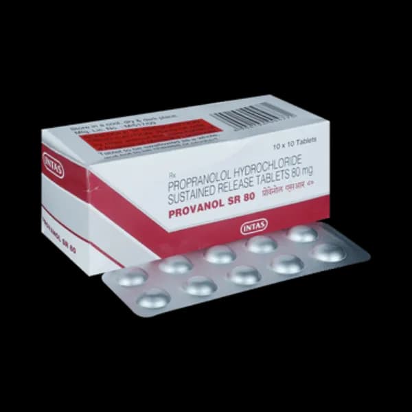 Provanol SR 80 - Propranolol Tablet 80MG