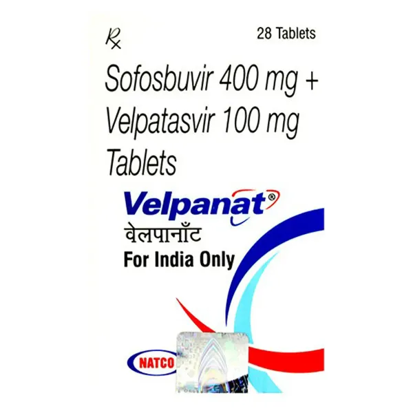 VELPANAT 400MG/100MG – SOFOSBUVIR/VELPATASVIR
