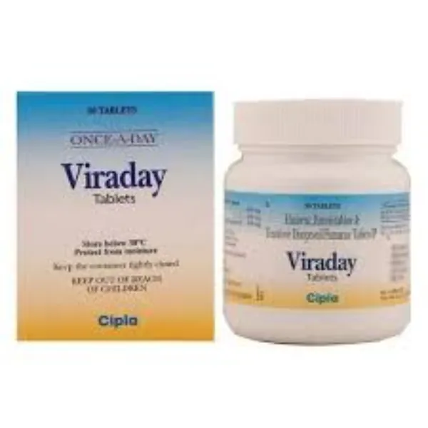 VIRADAY 300MG/200 MG/600 MG – TENOFOVIR/EMTRICTABINE/EFAVIRENZ