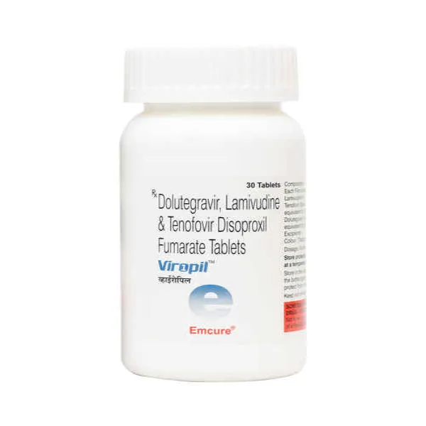 Viropil 30 - Dolutegravir/Lamivudine/Tenofovir