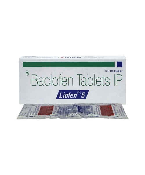 Liofen 5mg - Baclofen 5 mg Tablet