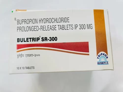 Buletrip SR 300 Tablet - Bupropion 300mg