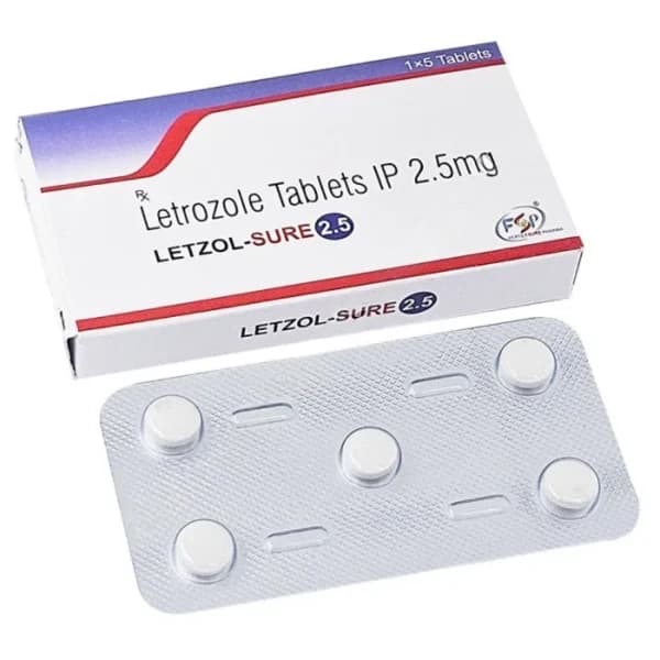 Letrozole 2.5mg - Letzol-Sure 2.5mg Tablet 