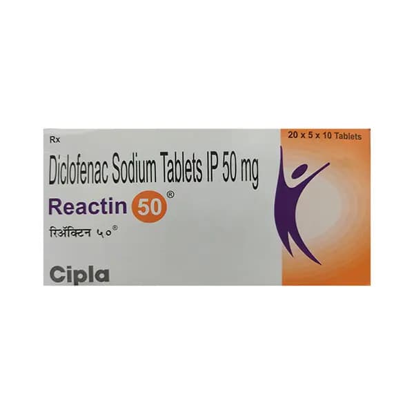 Diclofenac 50mg (Reactin)