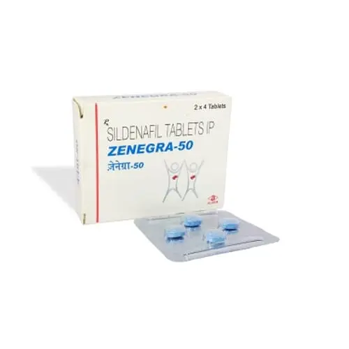 Zenegra 50mg – Sildenafil Citrate