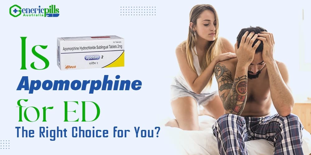 Apomorphine for ED