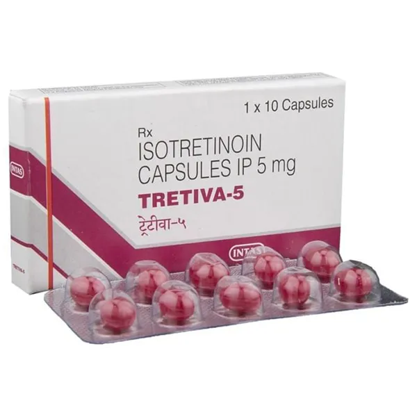 Tretiva 5mg Soft Capsule - Isotretinoin 5mg Capsule