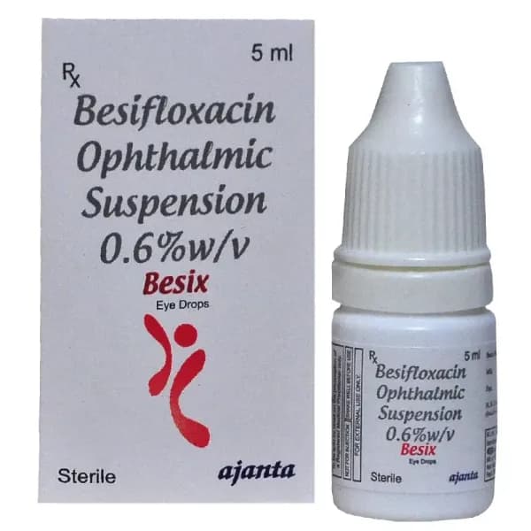 Besix Eye 5ml Drop – Besifloxacin 5ml