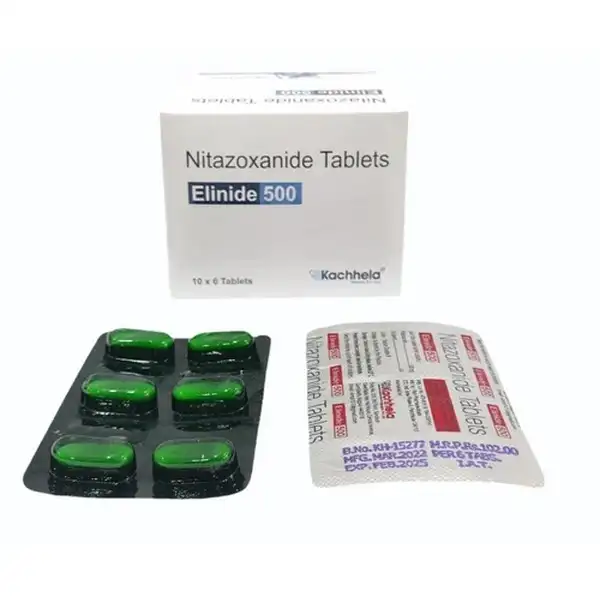 Elinide 500 - Nitazoxanide Tablets 500mg