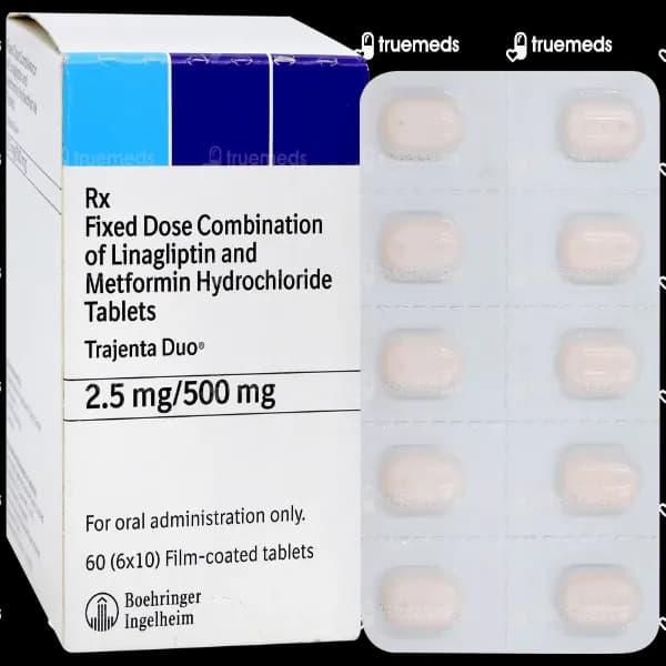 Trajenta Duo – Linagliptin 2.5mg + Metformin 500mg