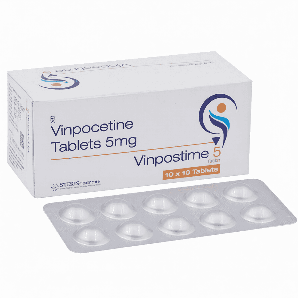 Vinpostime 5mg - Vinpocetine 5 Tablet