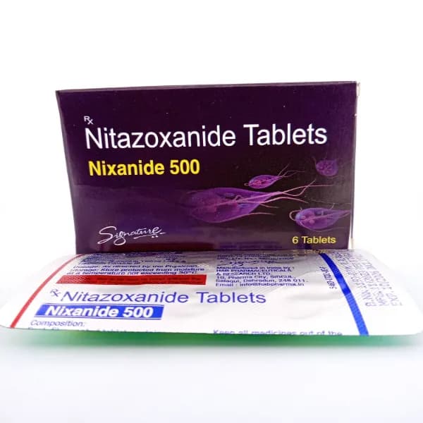 Nitazoxanide 500 - Nixanide Tablet 500MG