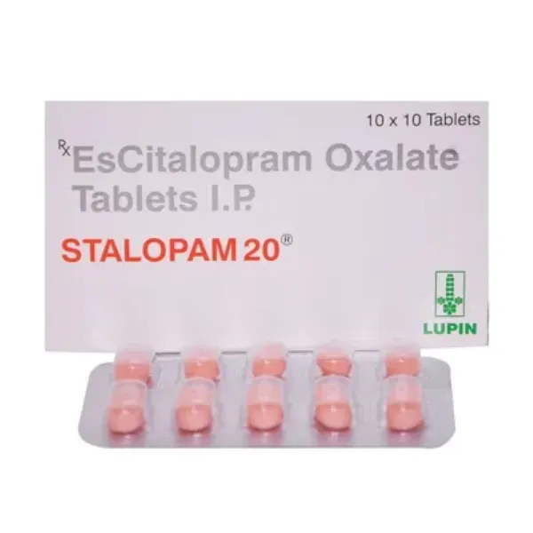 Stalopam 20mg - Escitalopram Oxalate