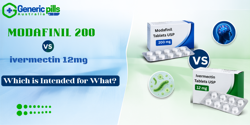 Modafinil 200 vs Ivermectin 12mg: Which is Intended for What?